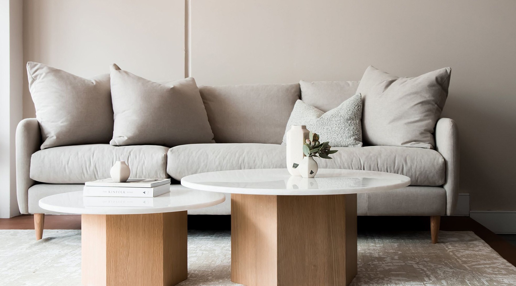 Find Your Home modern couch with side tables